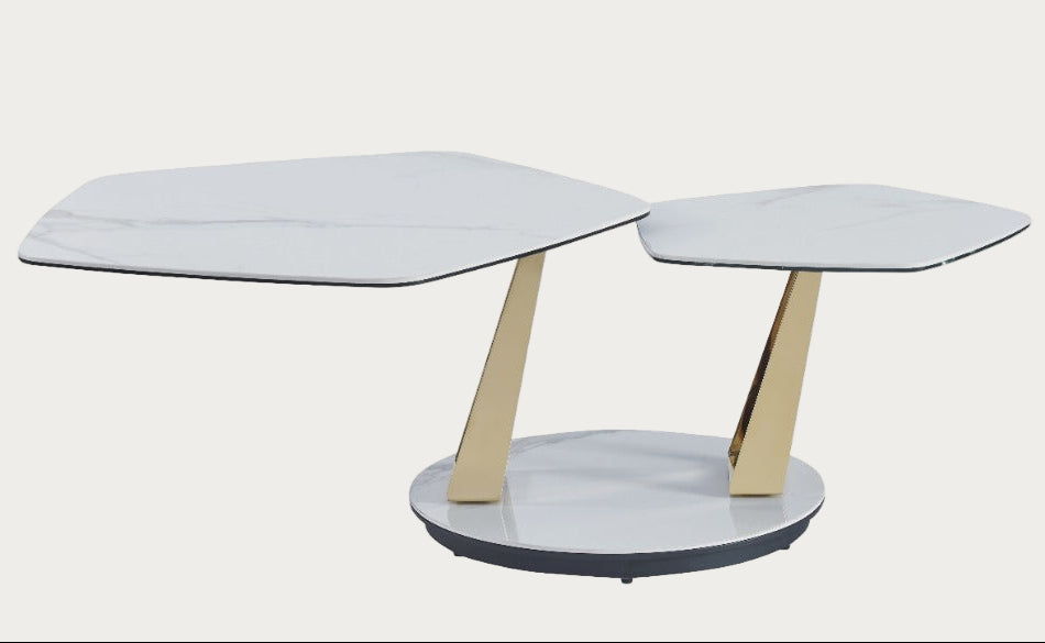 Orleans coffee table with rotary top