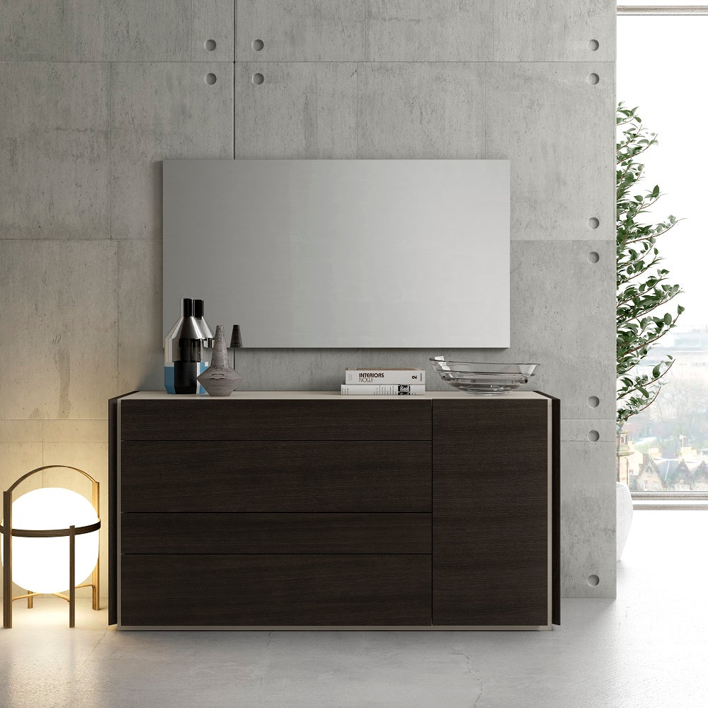 PORTO Dresser and Mirror | J & M Furniture