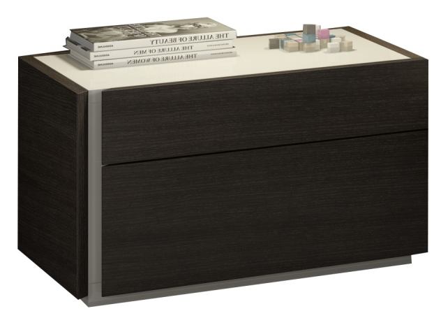 J & M Porto Left Side Nightstand, Wenge