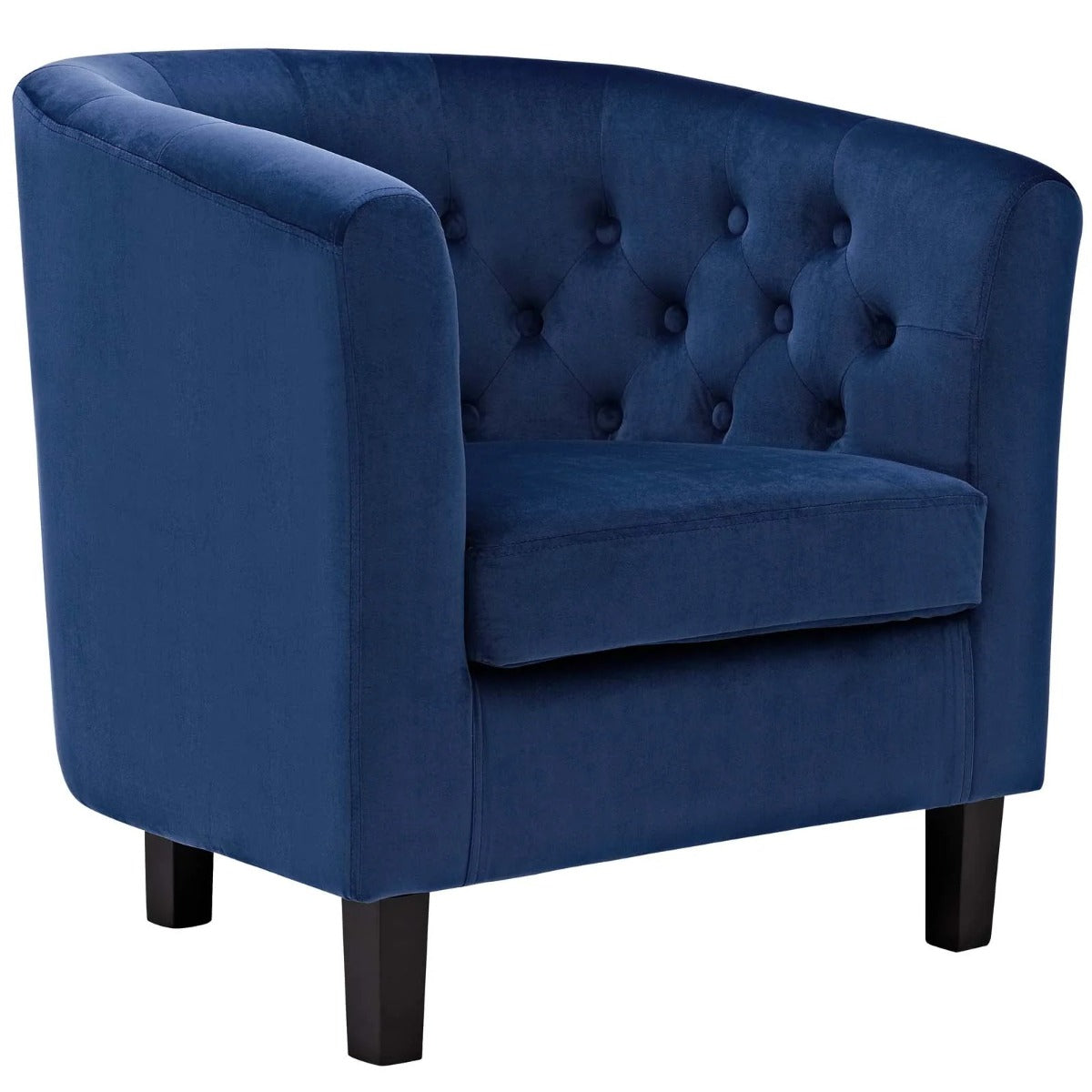 Modway Prospect 2 Piece Performance Velvet Loveseat and Armchair Set