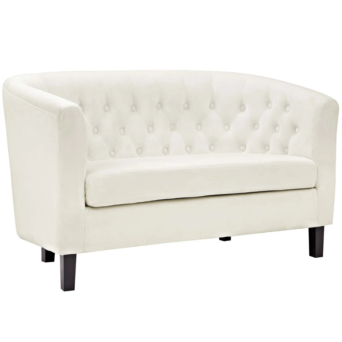 Modway Prospect 2 Piece Performance Velvet Loveseat and Armchair Set