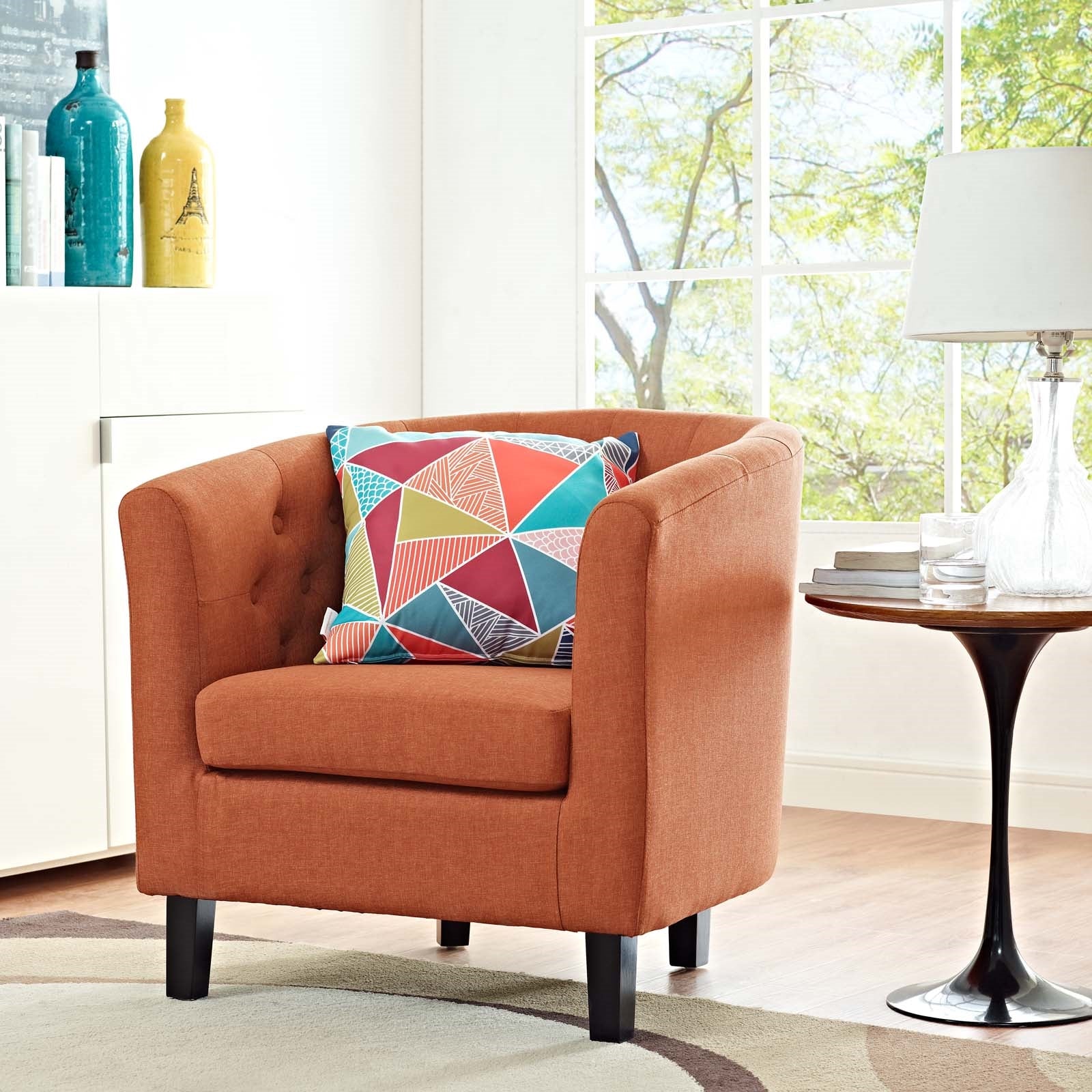 Modway Prospect Upholstered Fabric Armchair