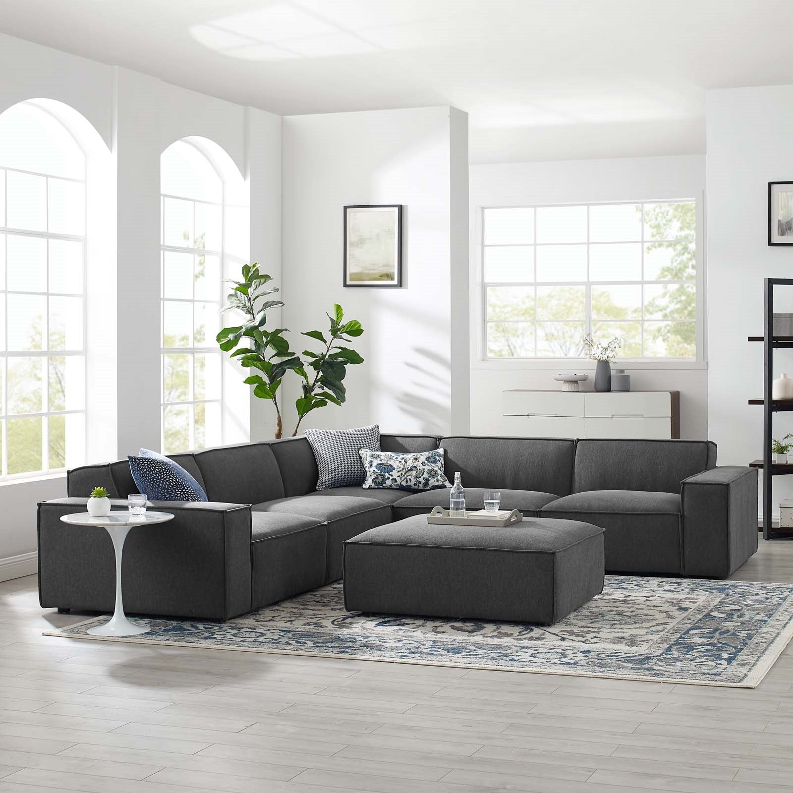 Modway Restore 6Piece Sectional Sofa