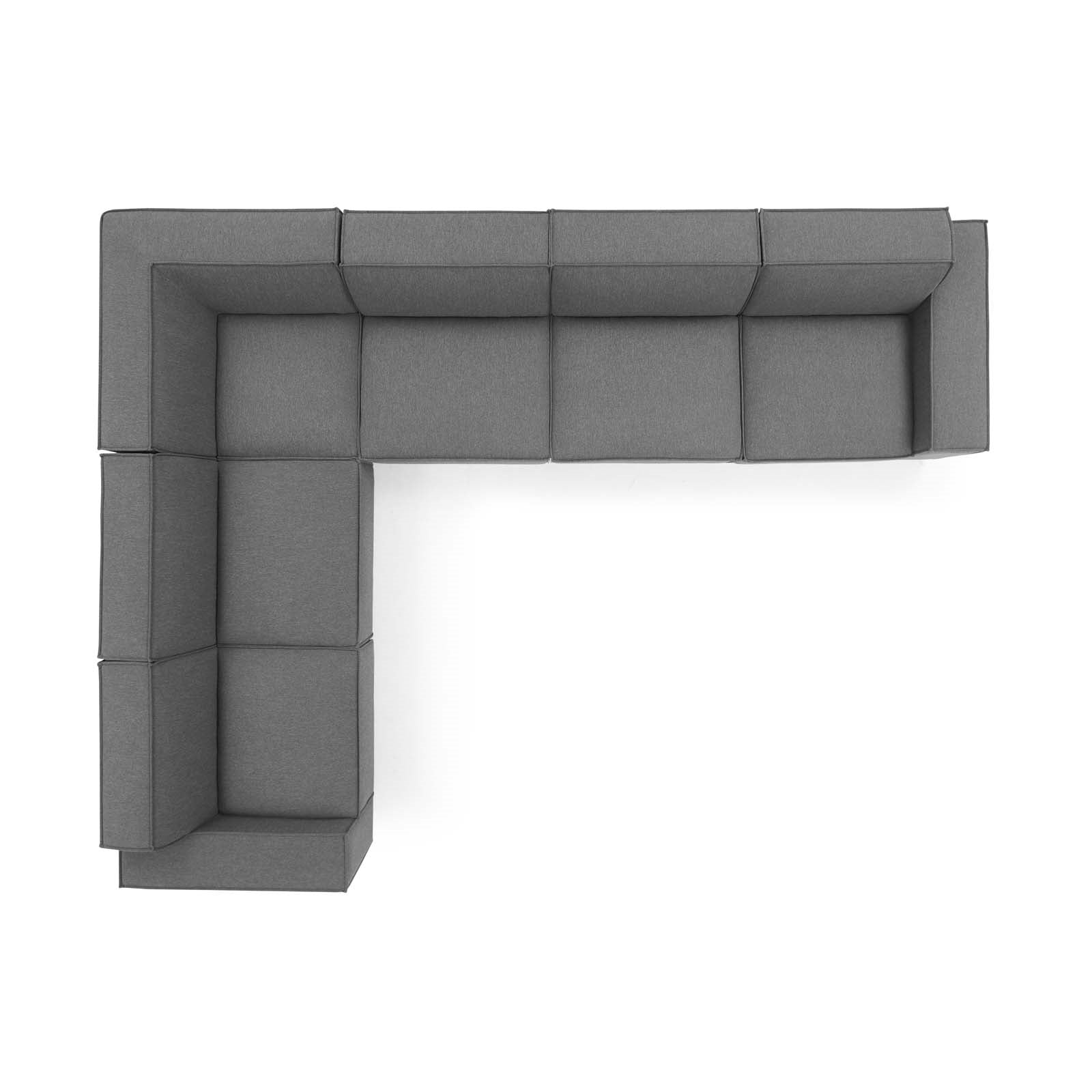 Modway Restore 6-Piece Sectional Sofa