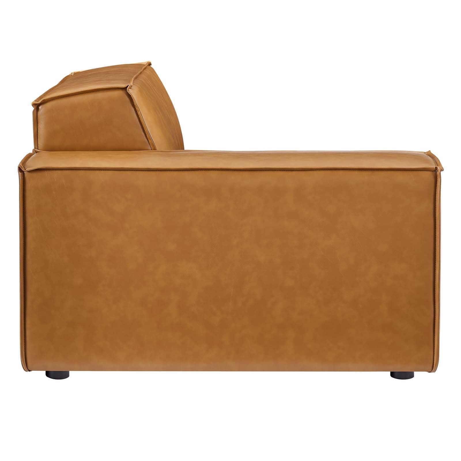 Modway Restore Left-Arm Vegan Leather Sectional Sofa Chair