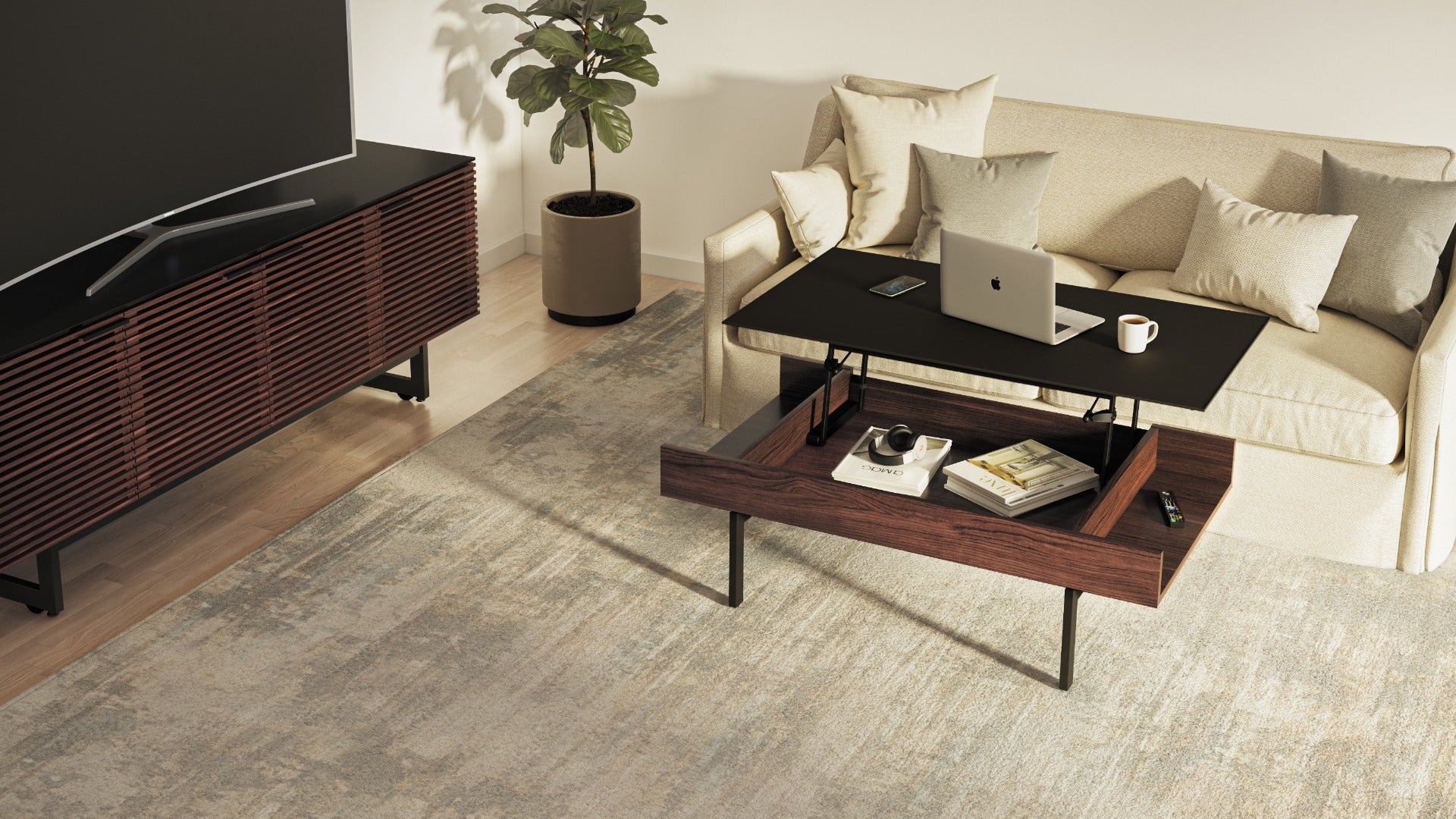 BDI Reveal 1192 Lift Top Coffee Table