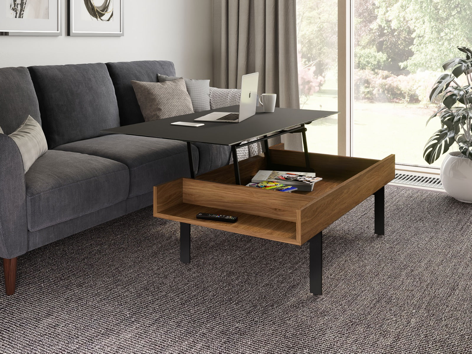 BDI Reveal 1192 Lift Top Coffee Table