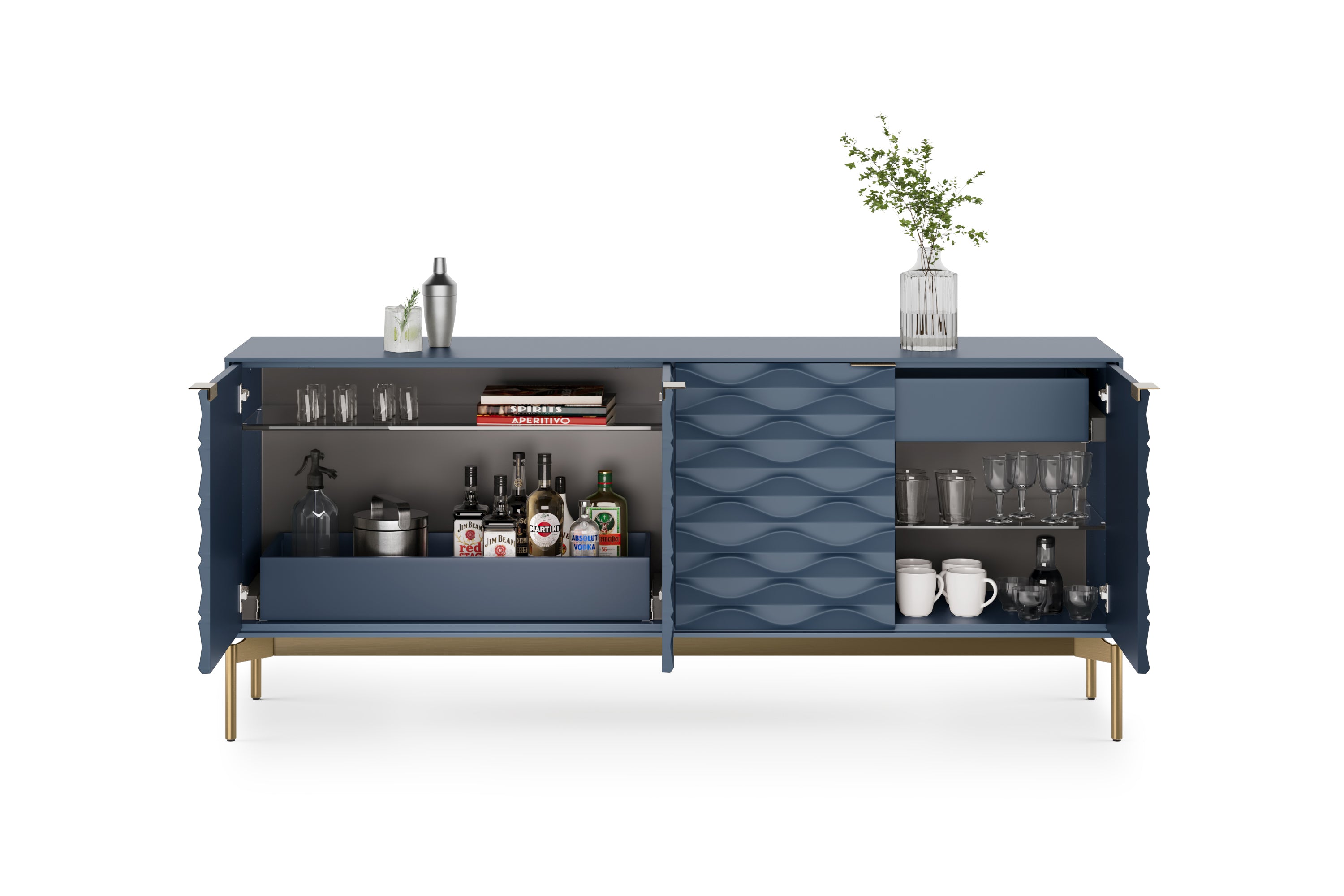 BDI Ripple 7629 Storage Credenza