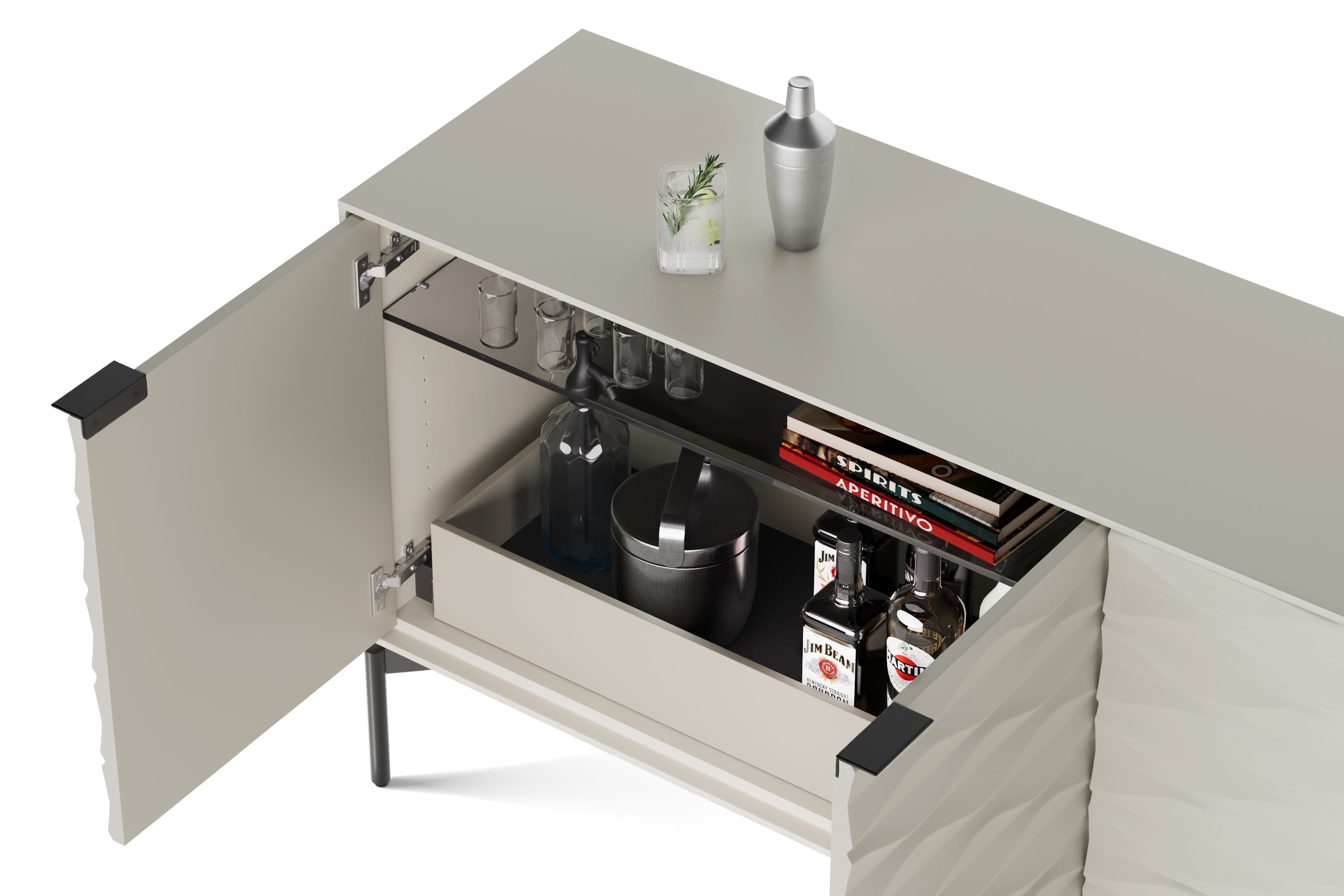 BDI Ripple 7629 Storage Credenza