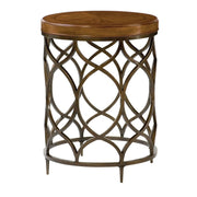 Hammary Hidden Treasures Round Lamp Table
