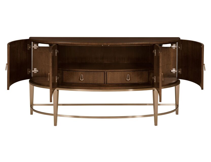 American Drew Gardner Demilune Sideboard