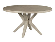 American Drew West Fork Hardy Round Dining Table Complete