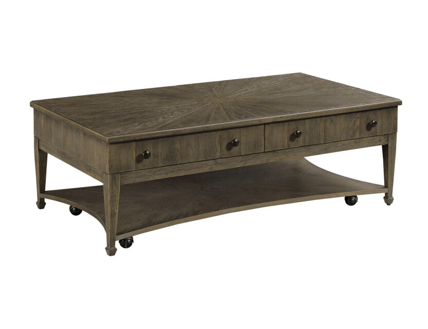 American Drew Emporium Carmine Rectangular Coffee Table