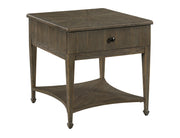 American Drew Emporium Carmine Drawer End Table