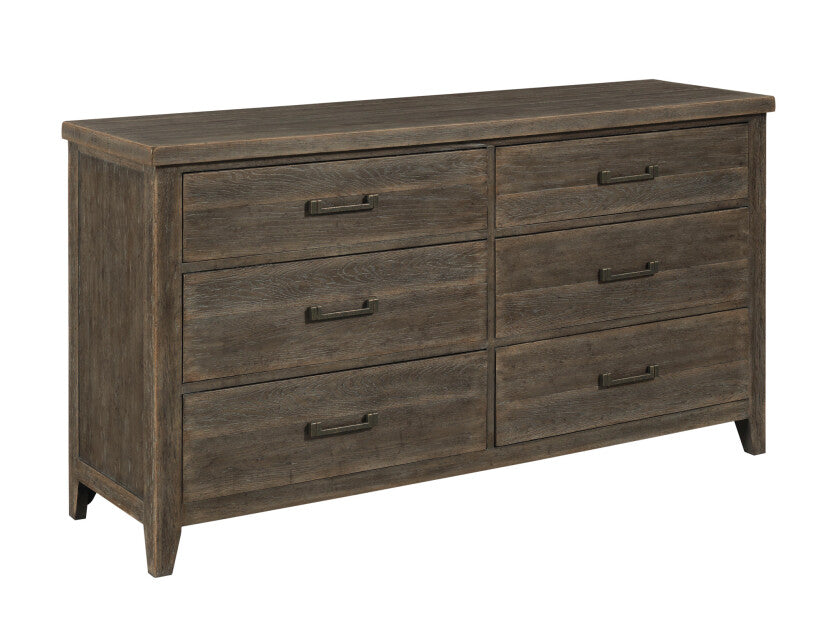 American Drew Emporium Lowell Six Drawer Dresser