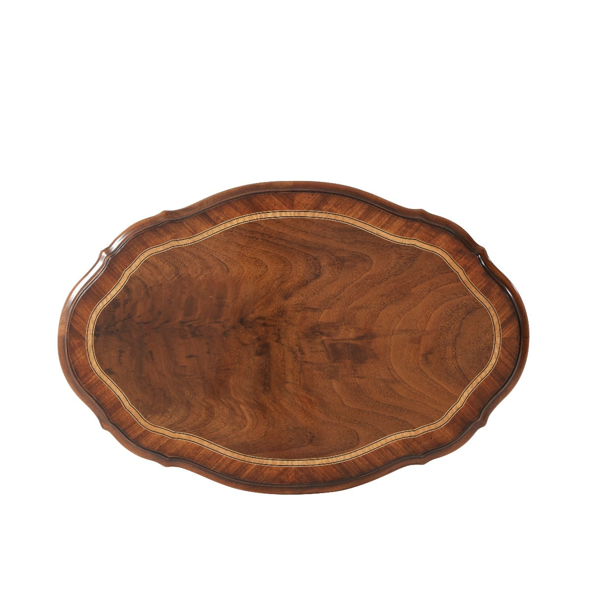 Theodore Alexander Oval Millard Accent Table