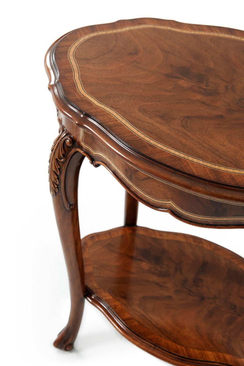 Theodore Alexander Oval Millard Accent Table