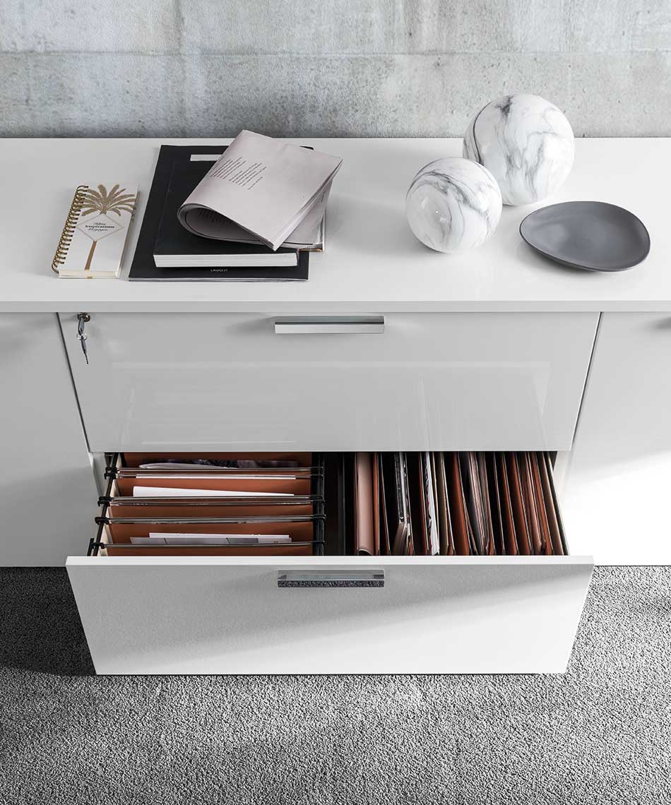 Sedona Credenza in White High Gloss | ALF (+) DA FRE