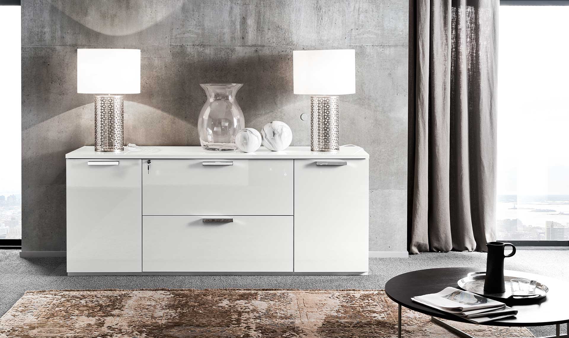 Sedona Credenza in White High Gloss | ALF (+) DA FRE