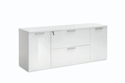 Sedona Credenza in White High Gloss | ALF (+) DA FRE