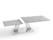 Sion Rotating Coffee Table, Graphite Ceramic Top