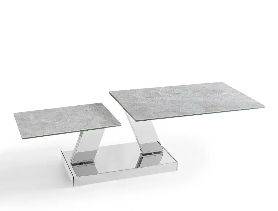 Sion Rotating Coffee Table, Graphite Ceramic Top