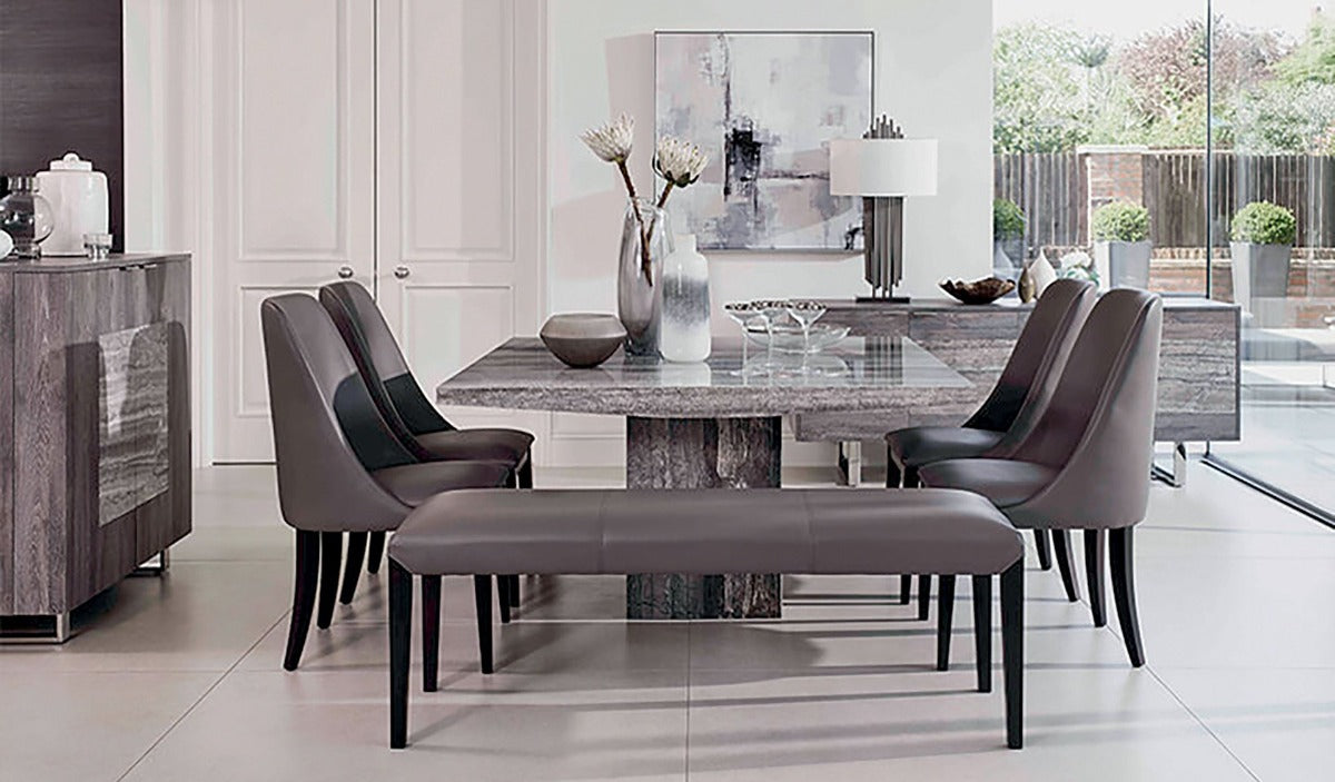 Stone International Roma Boat Dining Table