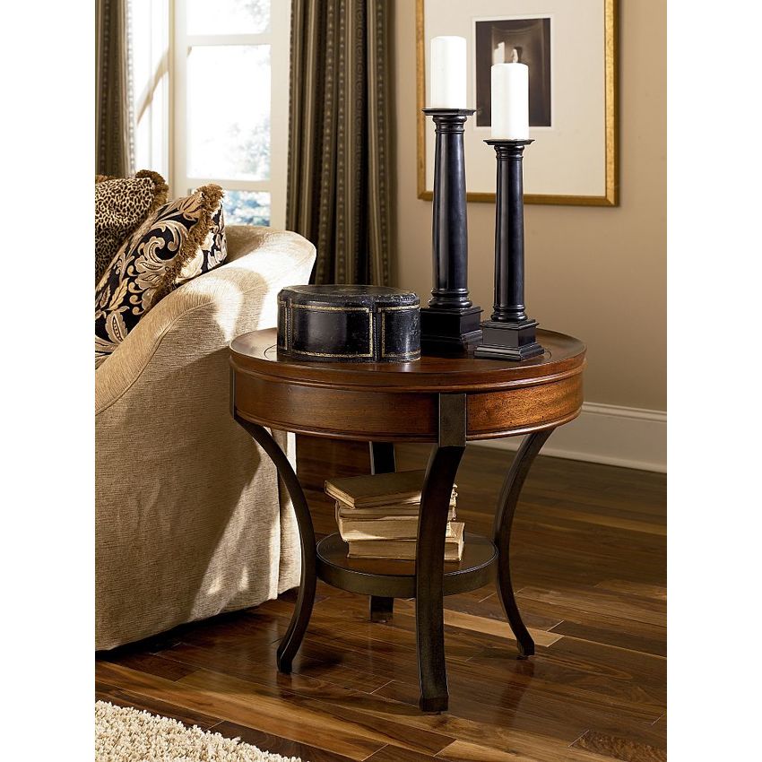 Hammary Sunset Valley Round End Table