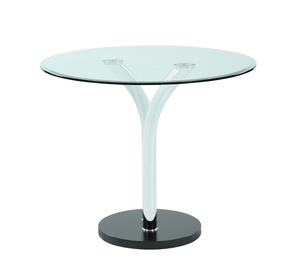 Chintaly T-311 Glass Top Bistro Table