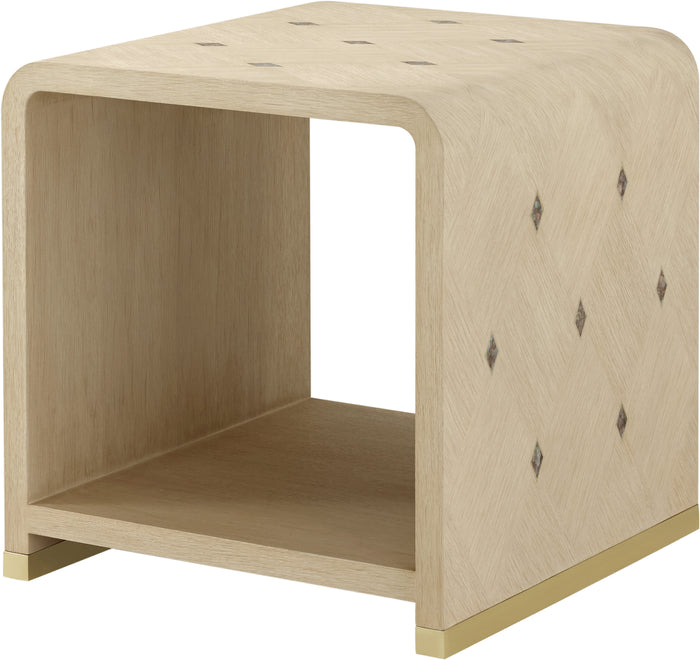 Theodore Alexander Judith Leiber 50402.C386 Side Table, Martini Finish