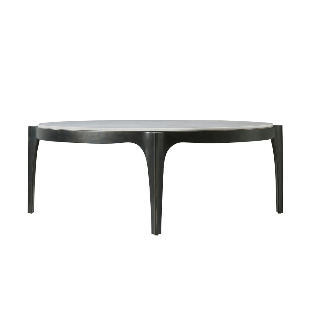 Theodore Alexander Rome Round Cocktail Table