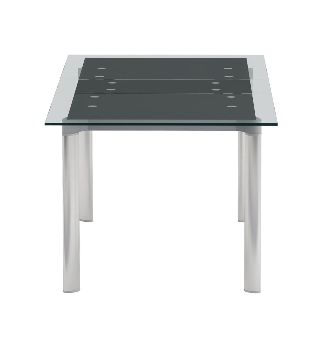 Chintaly Tara Extendable Dining Table, Black