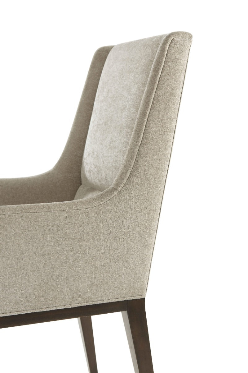 Theodore Alexander Lido Upholstered Dining Arm Chair