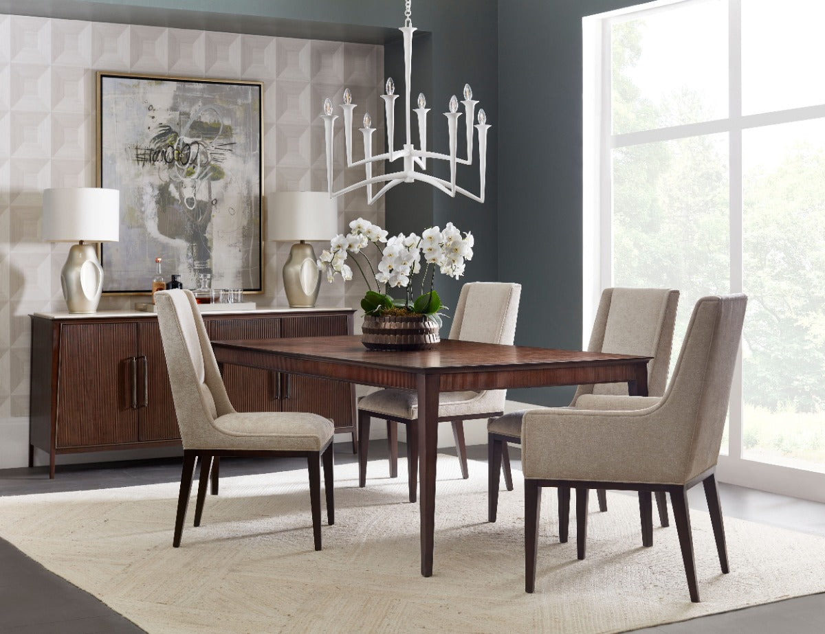 Theodore Alexander Lido Upholstered Dining Arm Chair