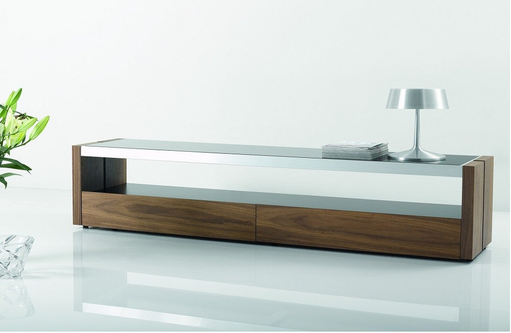 Trieste TV Stand | J&M Furniture, Walnut