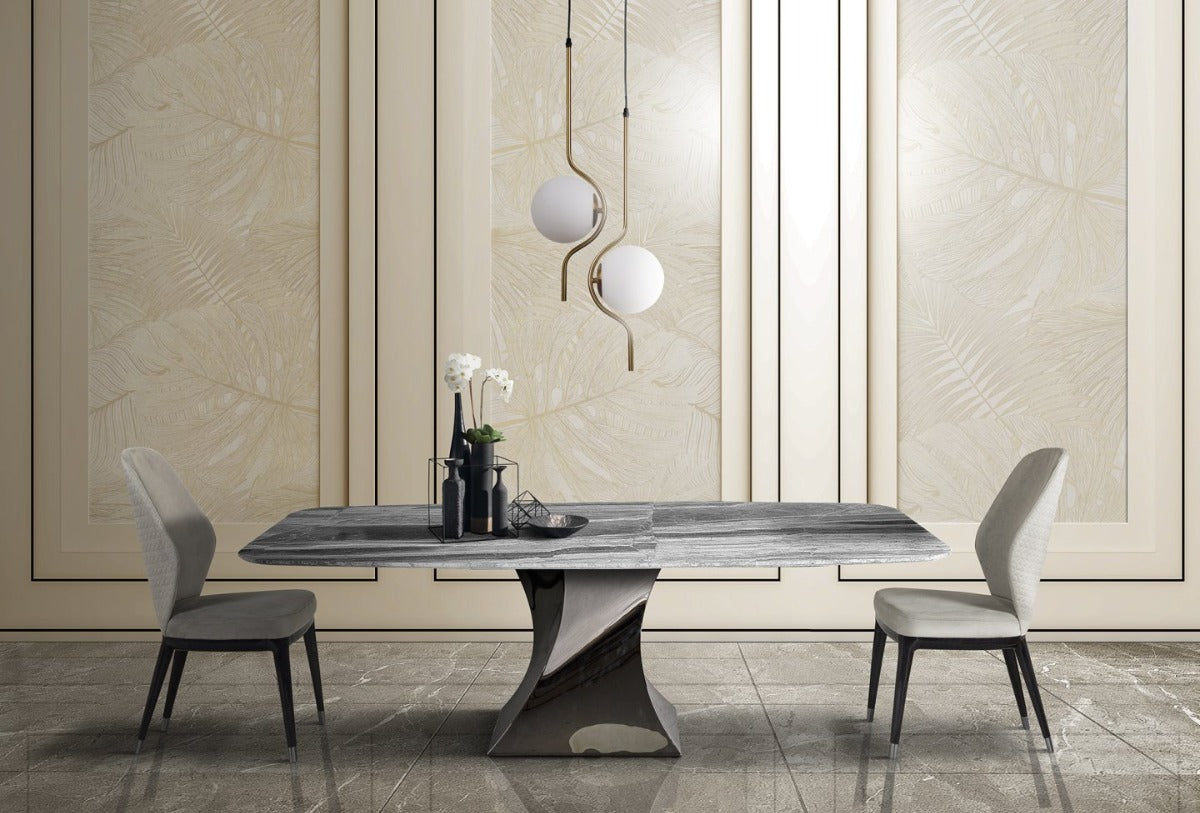 Stone International Twist Dining Table