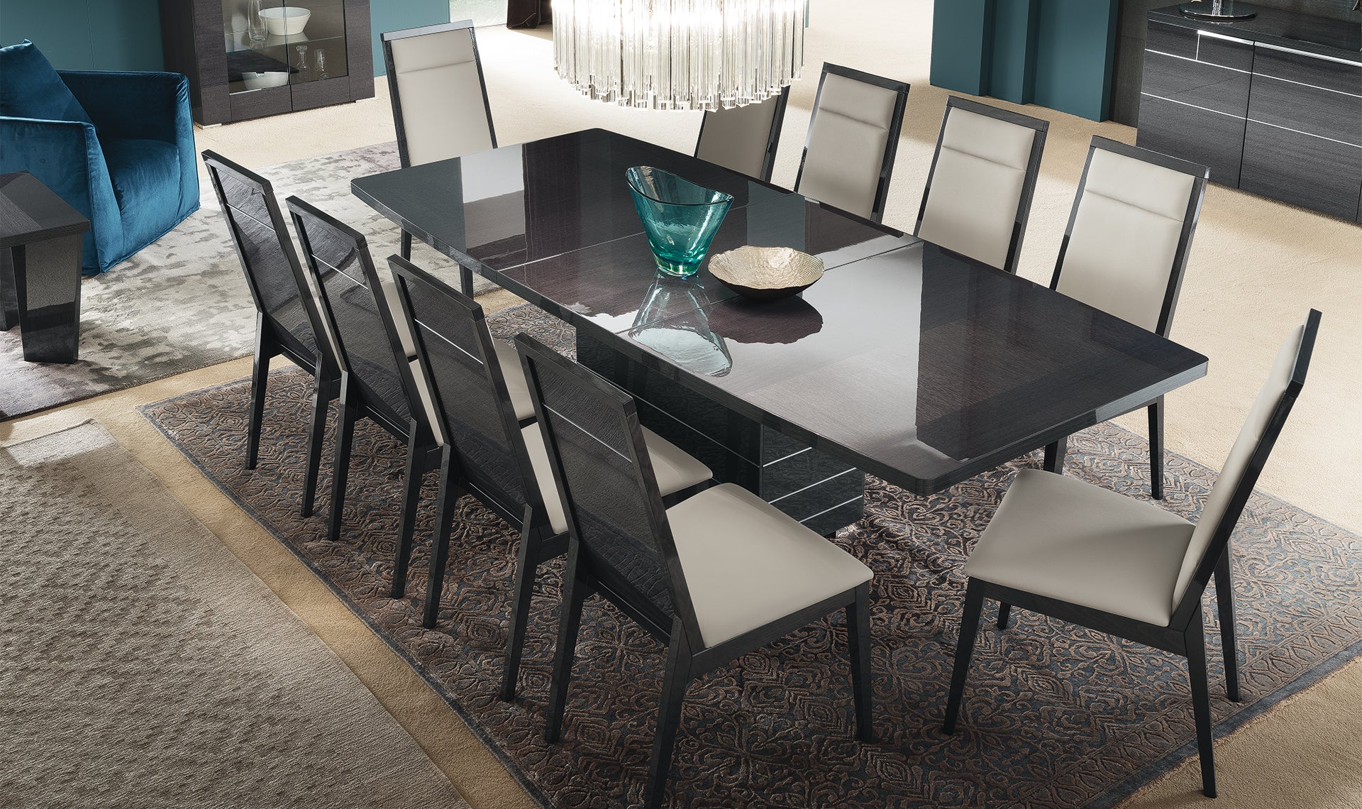 Versilia Extendable Dining Table 77" by ALF Da FRE