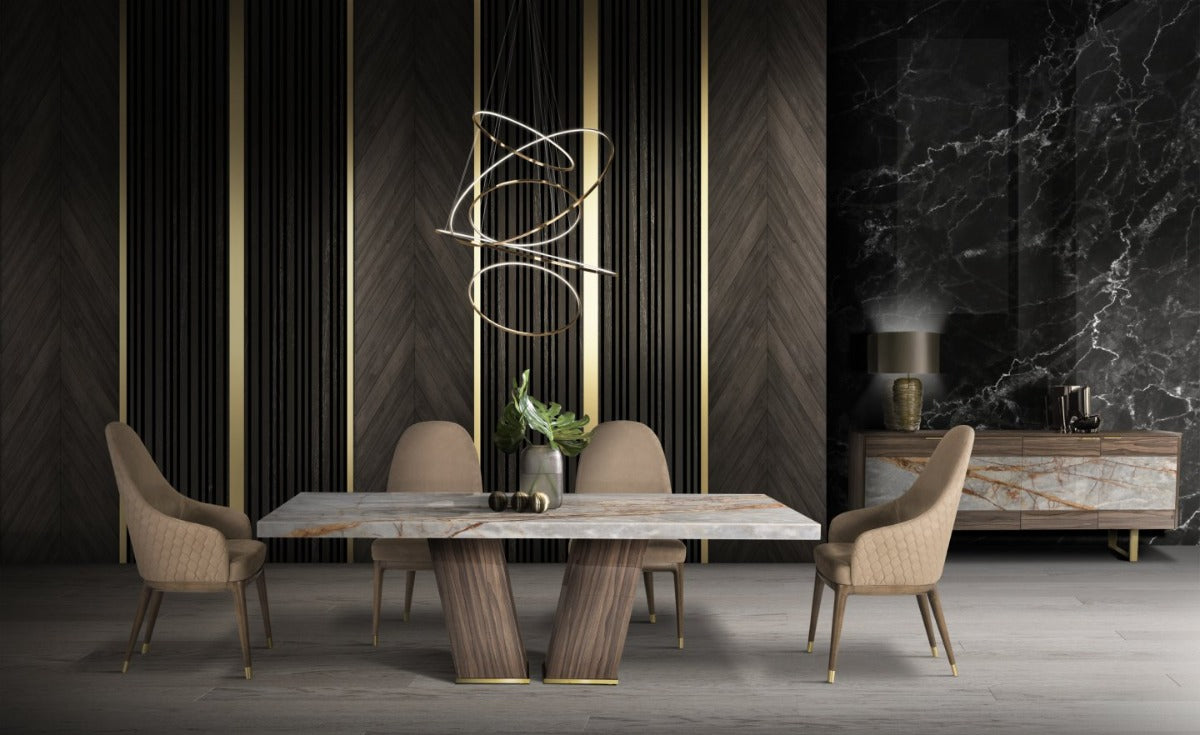 Stone International Vertigo Wood Dining Table