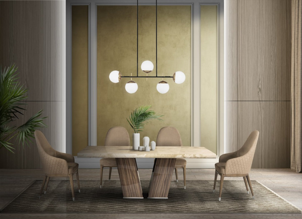 Stone International Vertigo Wood Dining Table