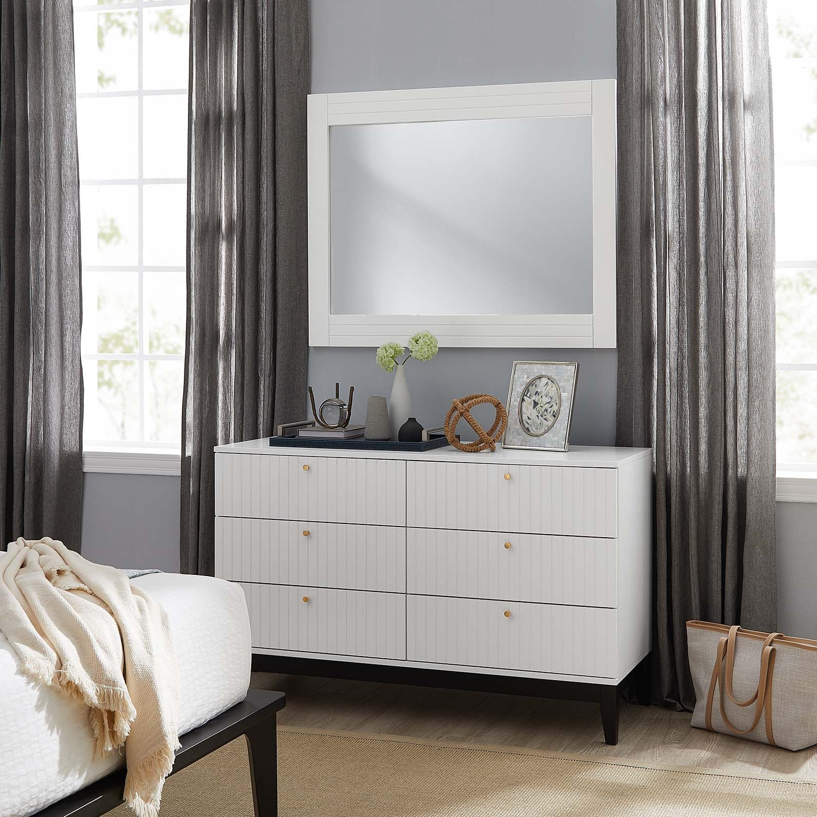 Modway Dakota Dresser and Mirror